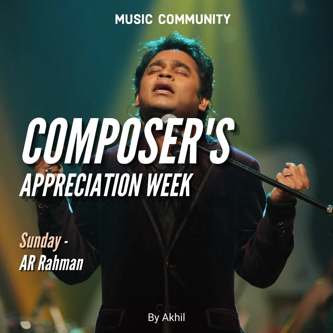 Music Community post: Ar Rahman