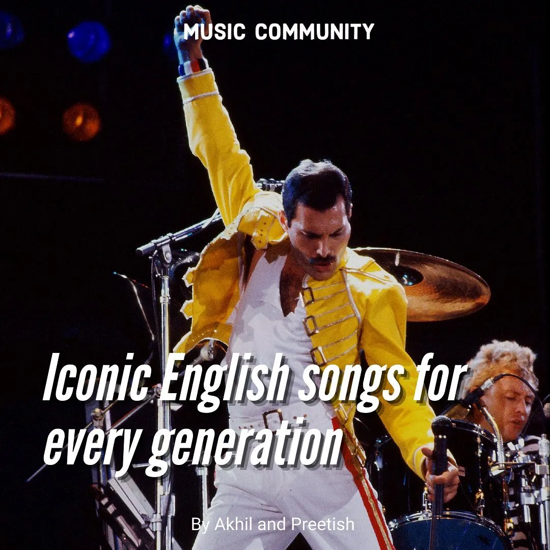 Music Community post: Iconic English