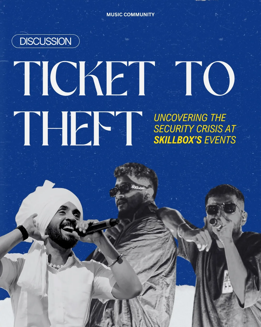 Music Community post: Ticket To Theft