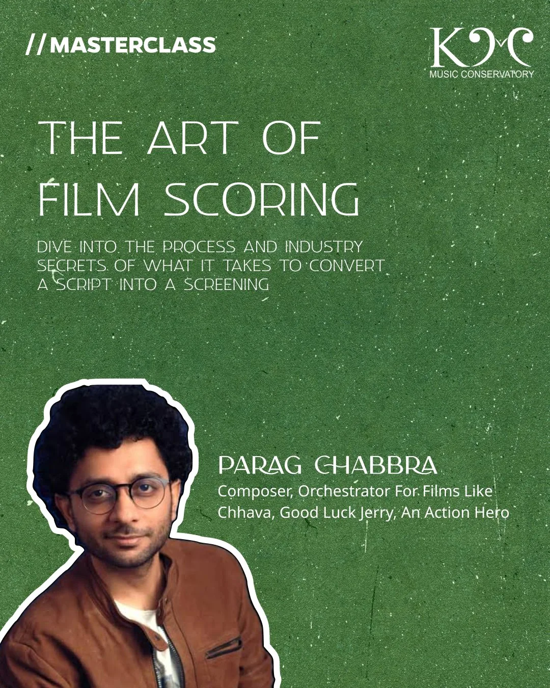 The Art of Film Scoring, Masterclass
