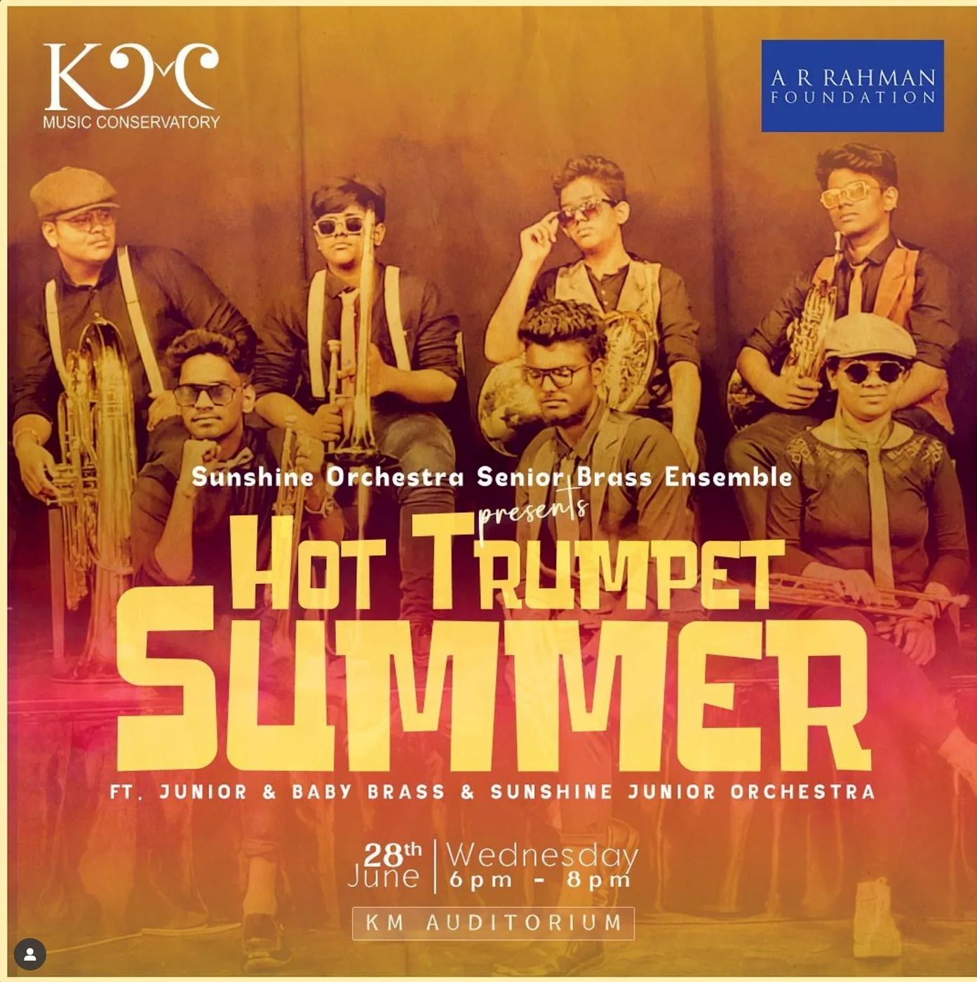 Hot Trumpet Summer, Concert
