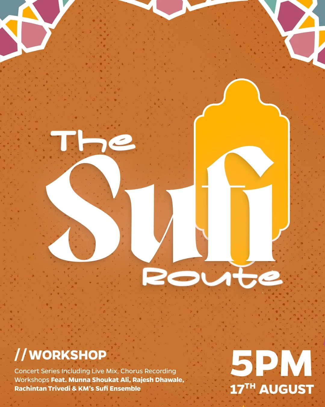 The Sufi Route, Workshop